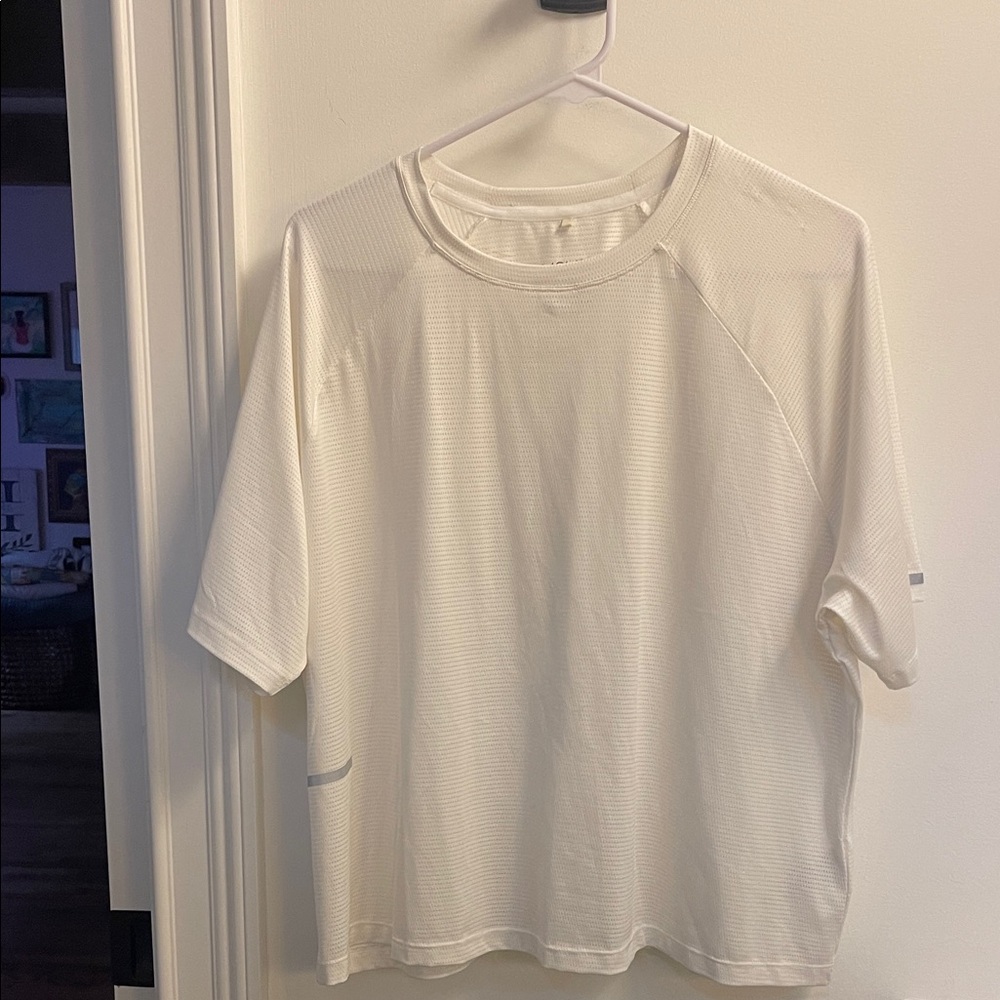 H&M White Short Sleeve Tee
